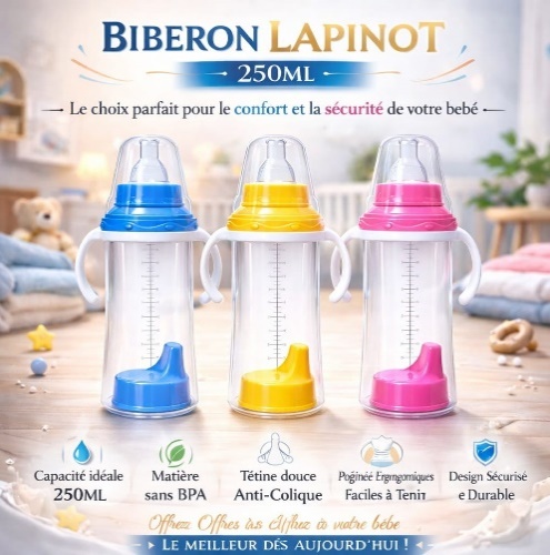 Biberon Lapinot G/M